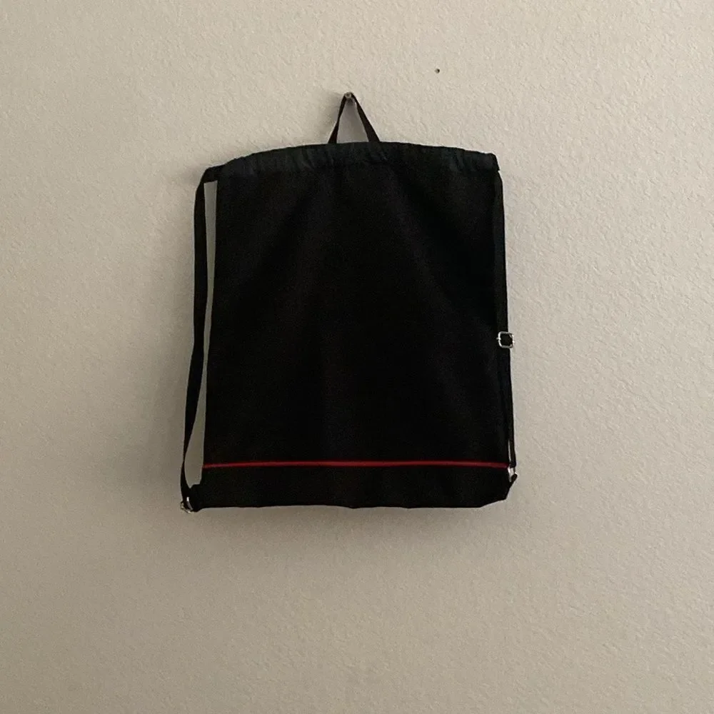 DISNEY Mickey Sketch Drawstring Backpack NWOT